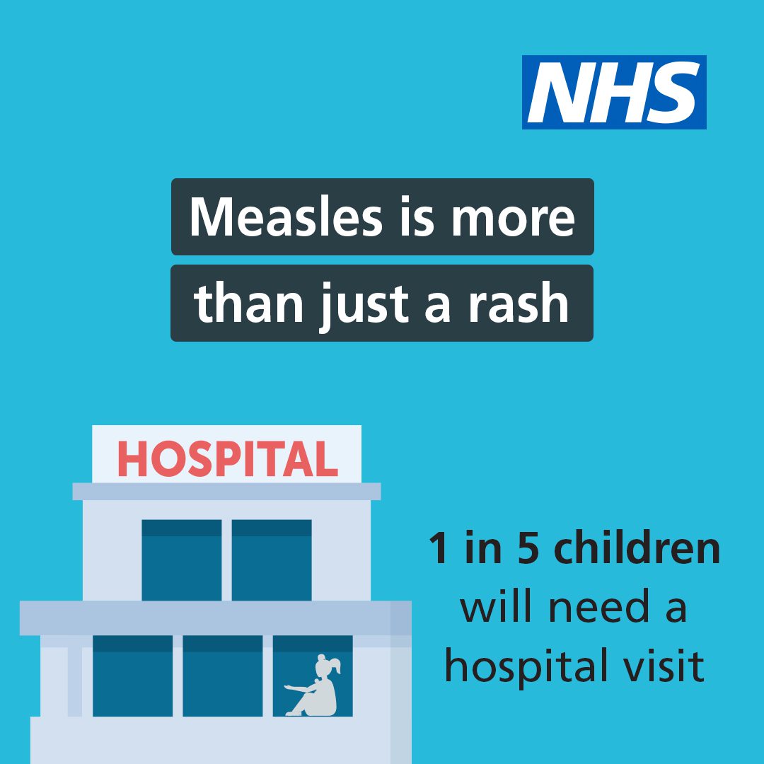 Measles cases increasing